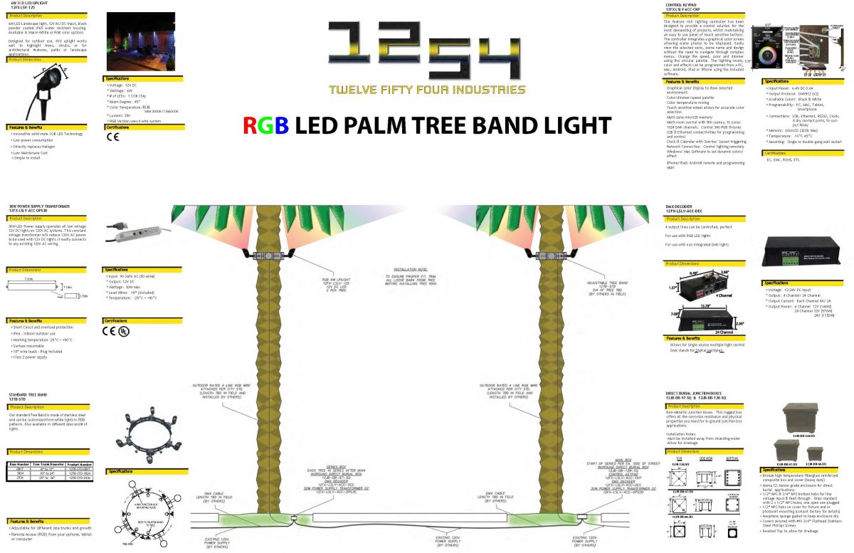 Light Tree With Rpc RGB LED Tree Light System Layouts | Light Pole Manufacturer | 1254 ...
